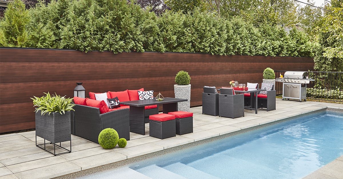 Choosing your outdoor furniture