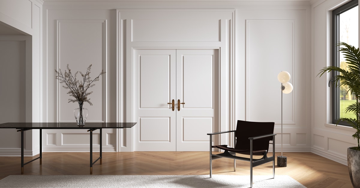 Poignée porte design - Portes Design, pose porte d'intérieur