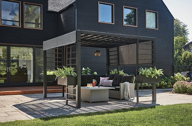 sun shelter patio