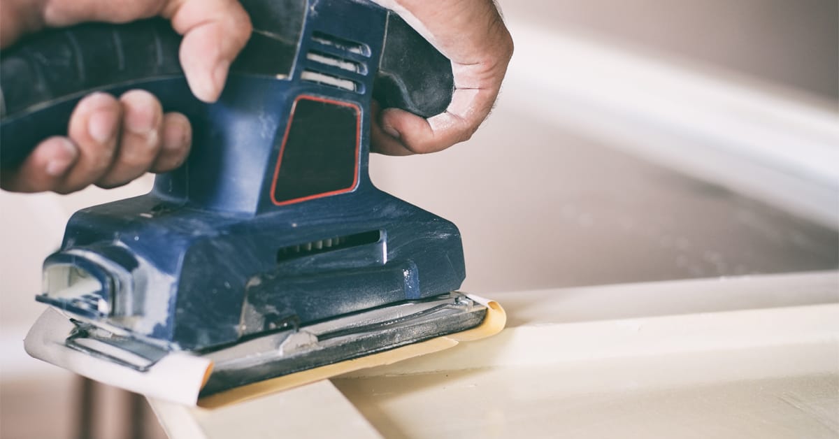 Portable shop electric sander