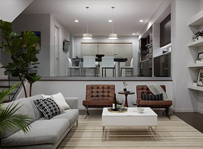 Room with a neutral atmosphere Room with a neutral atmosphere