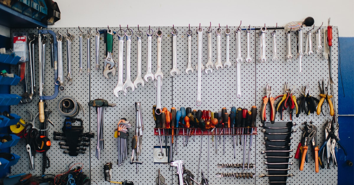 Garage: design a functional workshop