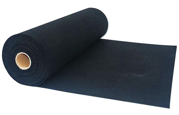 Black rubber roll Black rubber roll