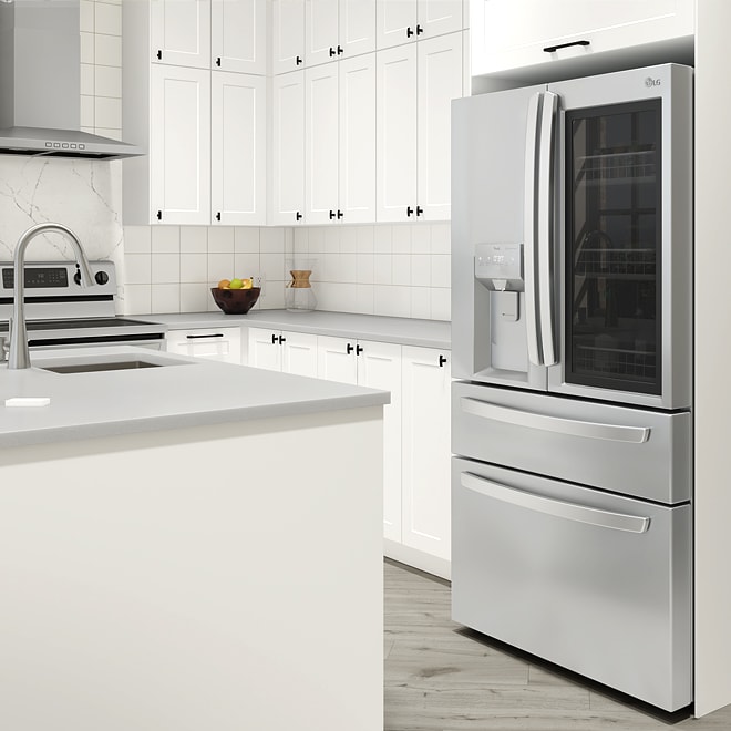 Stainless steel smart refrigerator