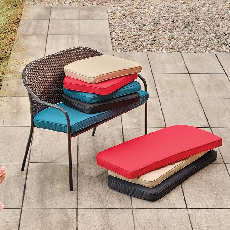 Sélection de coussins pour chaise extérieurs Sélection de coussins pour chaise extérieurs