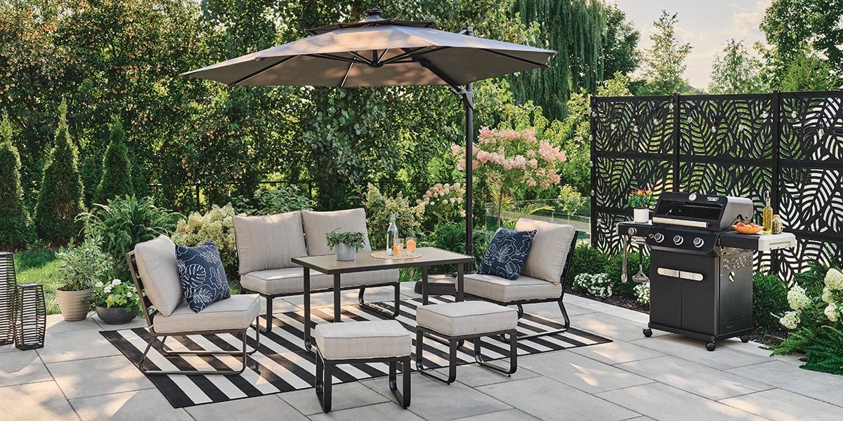 Modern patio set Modern patio set