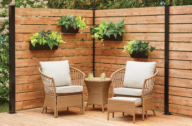 7 Tips For Better Backyard Privacy Rona, Outdoor Screen Curtains Canada