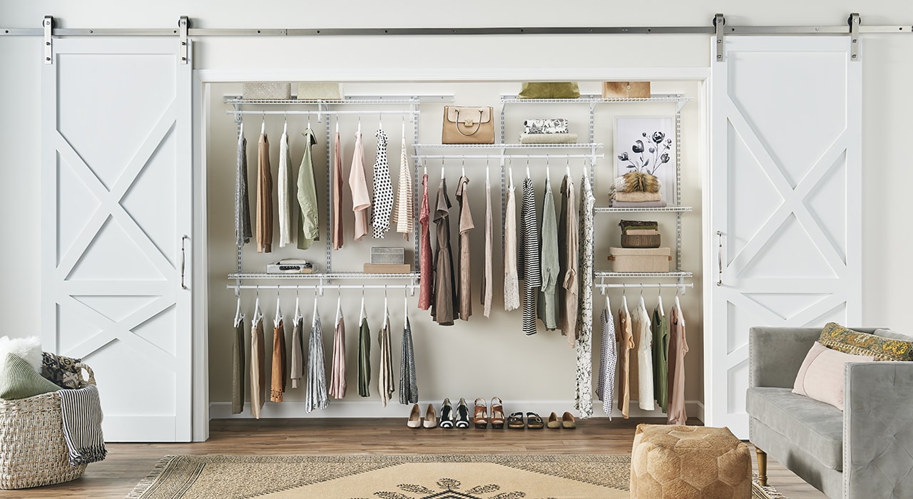 Organized closet Organized closet