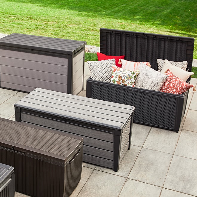 Deck boxes Deck boxes