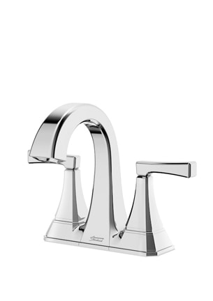 Chrome vanity faucet