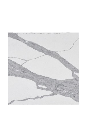 Grey quartz kitchen countertop