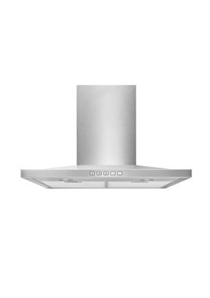Stainless steel pyramid range hood