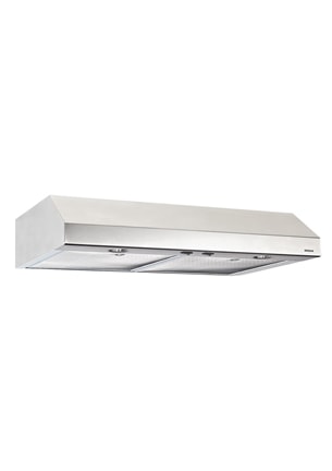 Stainless steel under-cabinet range hood 
