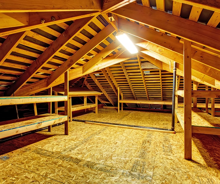 Clean attic Clean attic