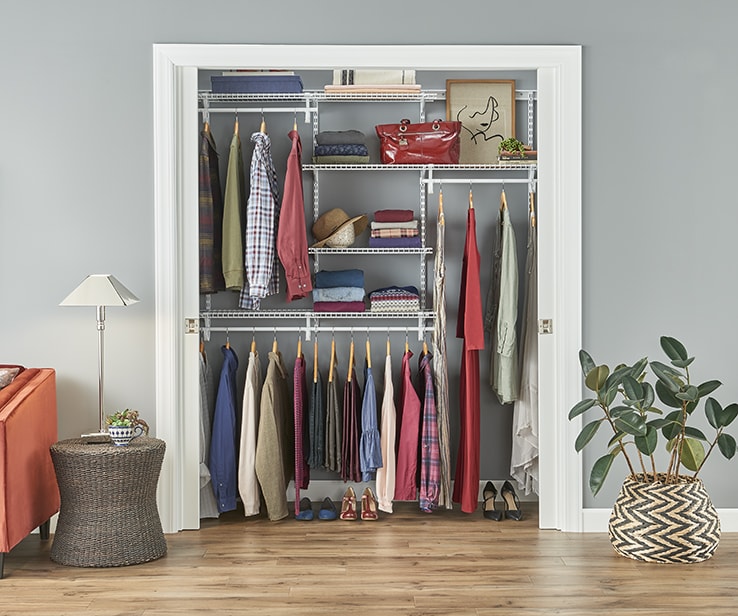 Well-organized closet Well-organized closet