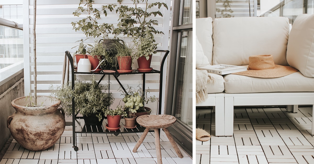 Comment aménager un petit balcon