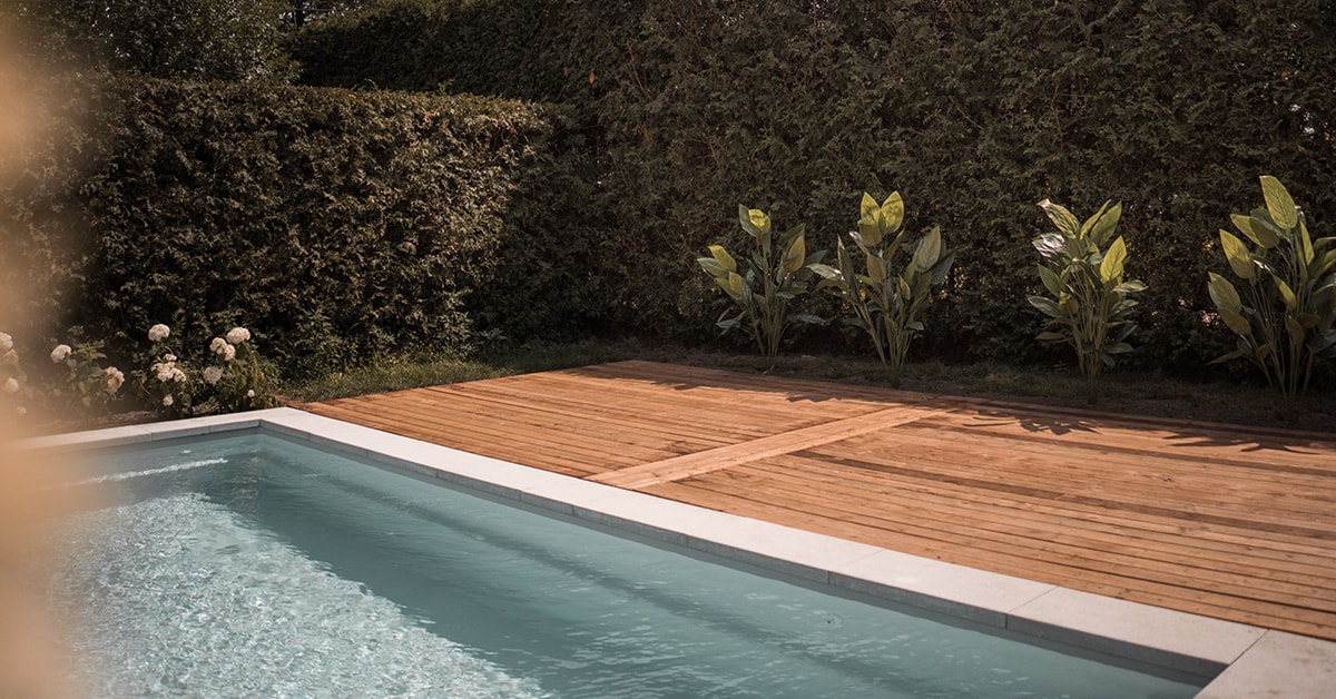 Build A Wooden Deck For An Inground, Inground Pool With Deck
