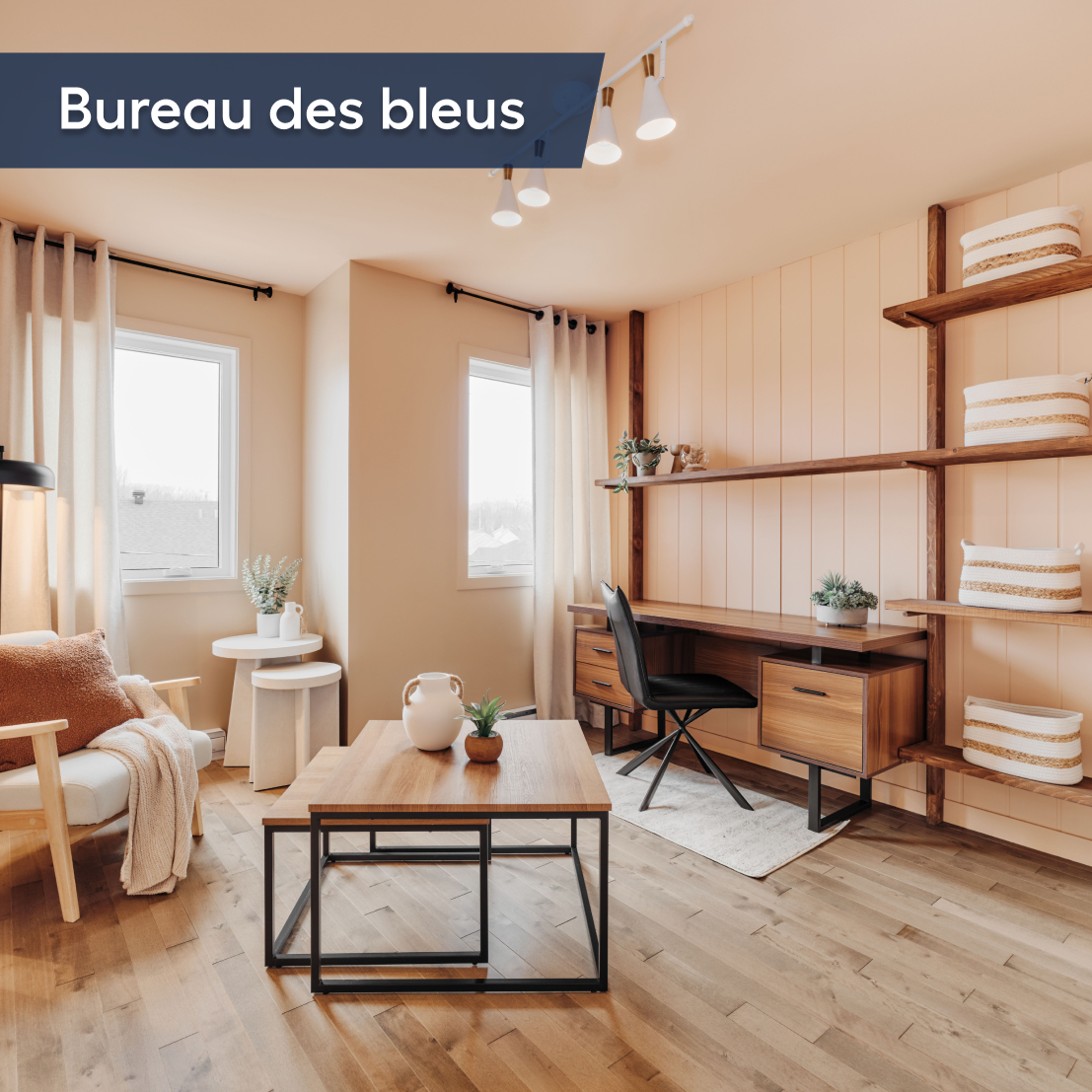 Bureau des bleus