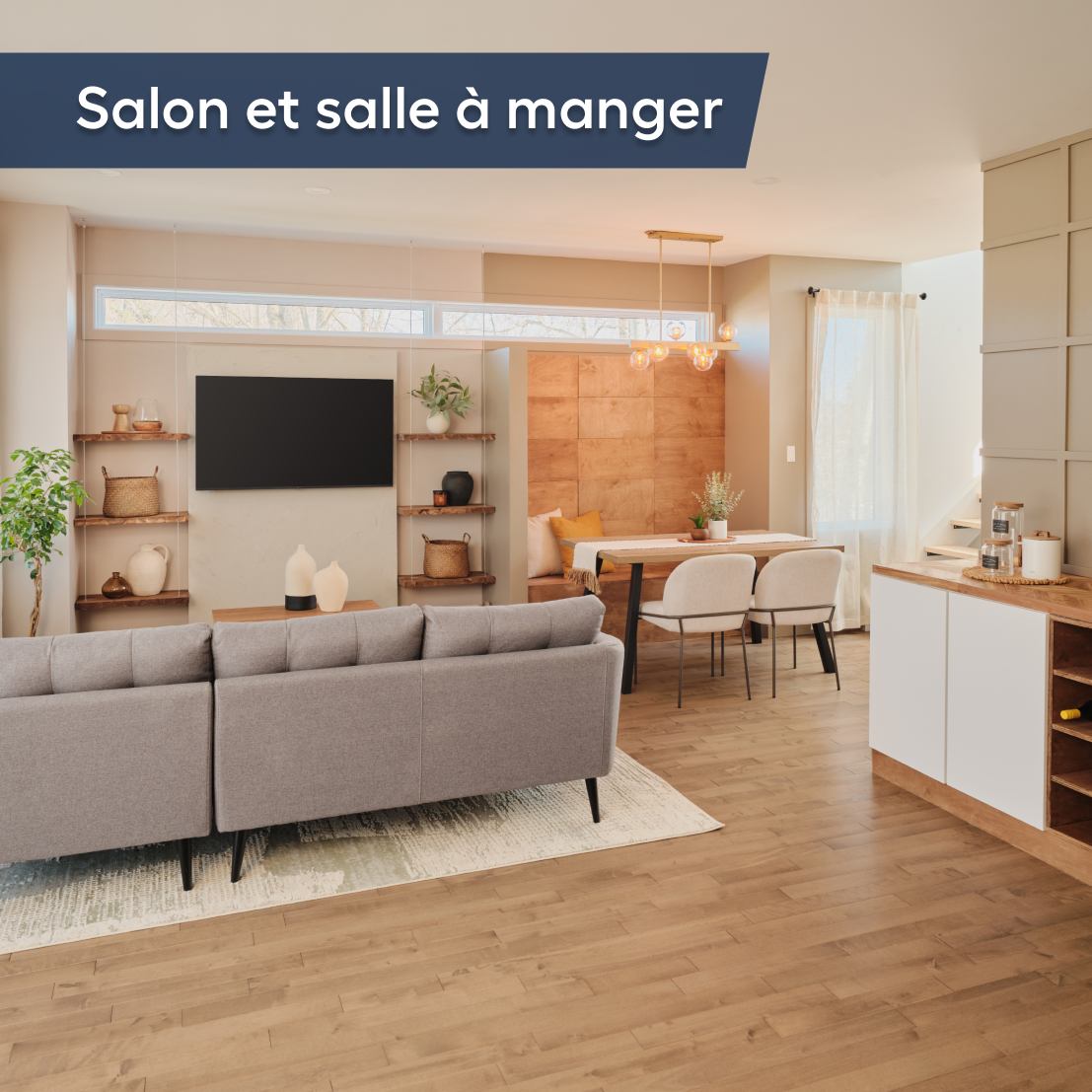 Salle à manger et salon de l’équipe des bleus
