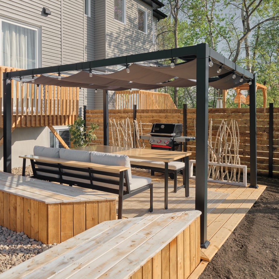 Outdoor patio Grand Chantier