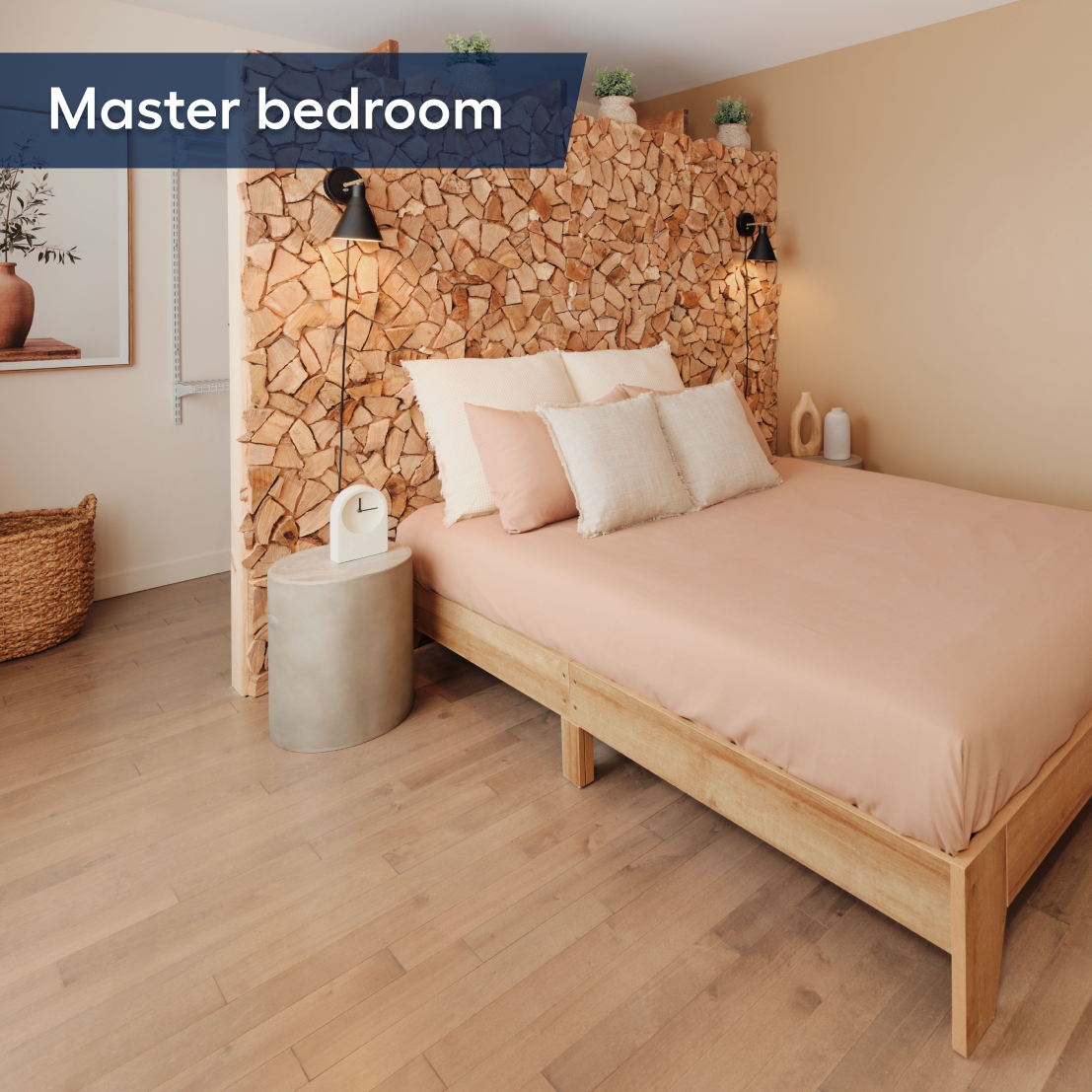 Blue's Master Bedroom