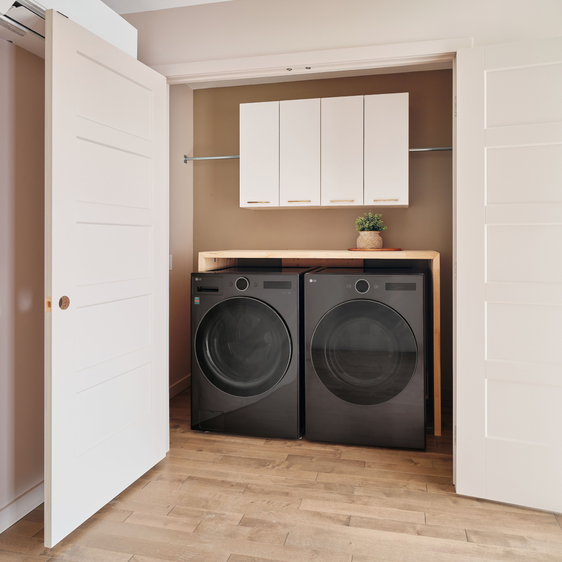 Blue’s laundry room