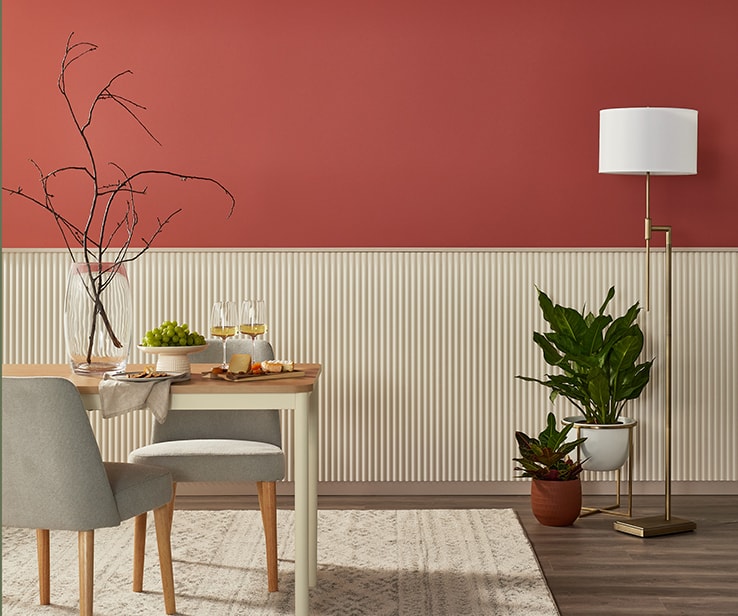 Colourful dining room Colourful dining room