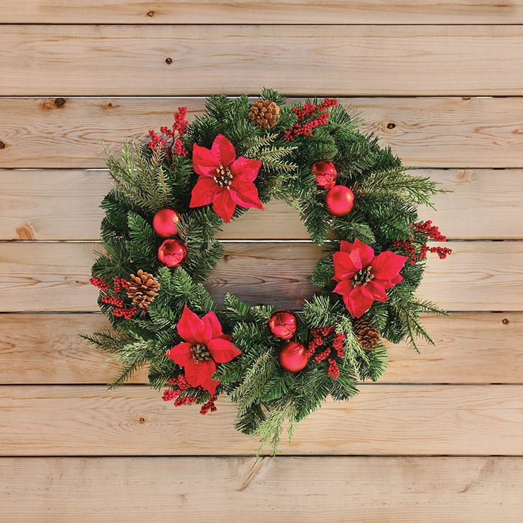 Holiday wreath