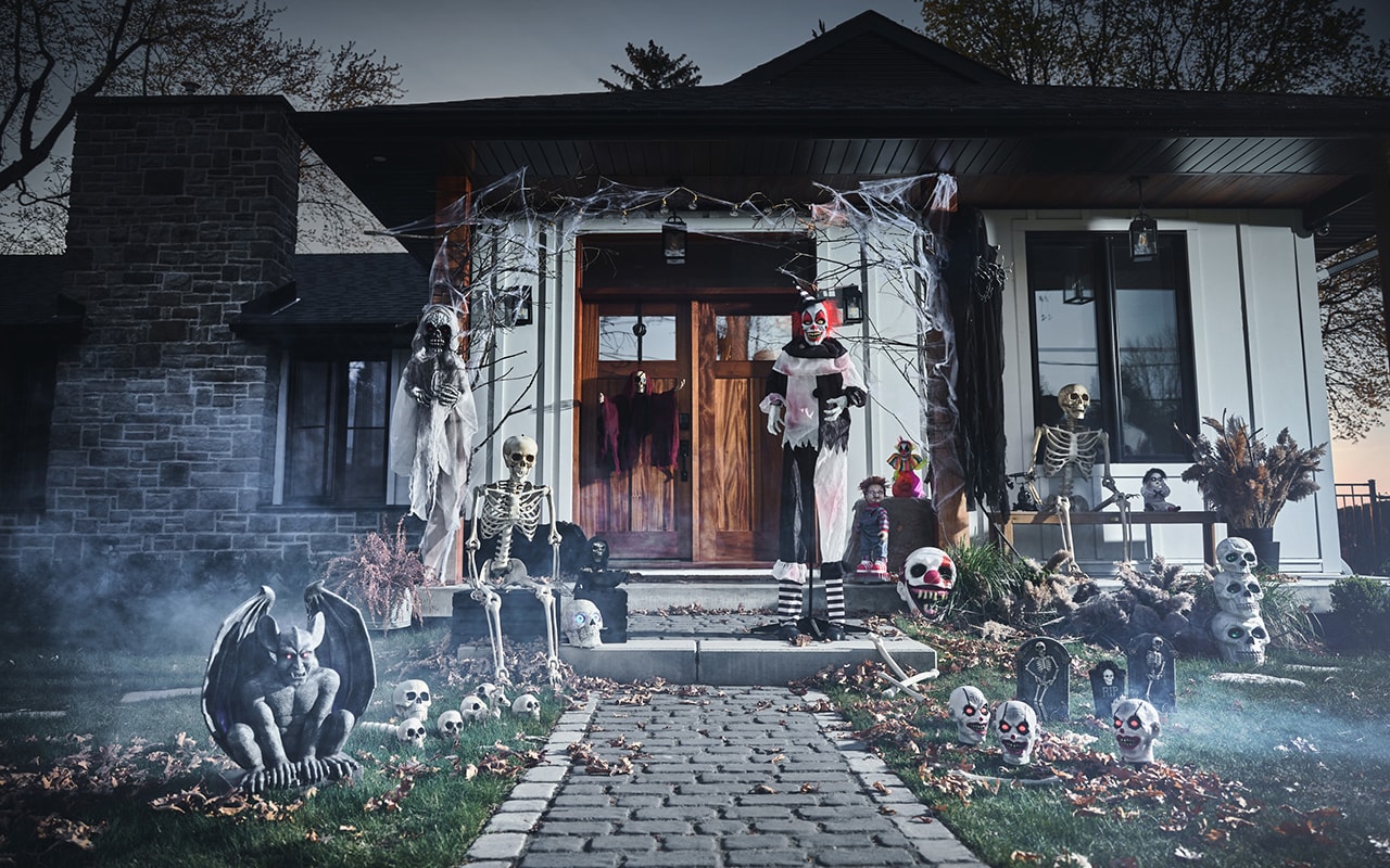 Décorations d’Halloween effrayantes