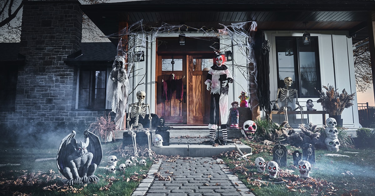 8 idées de décoration d’Halloween joliment terrifiantes