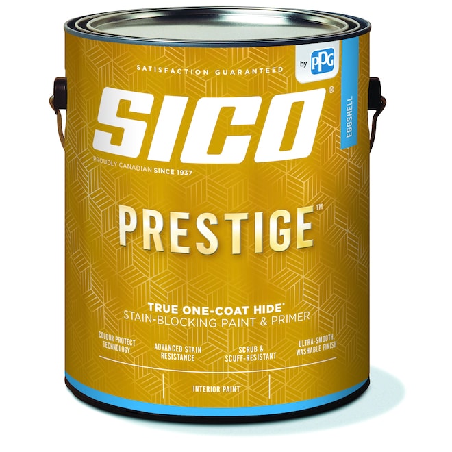 Can of SICO Prestige paint