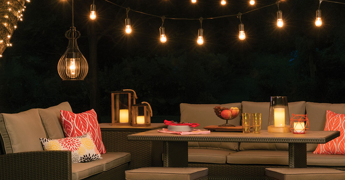 Outdoor Lighting Selection Rona