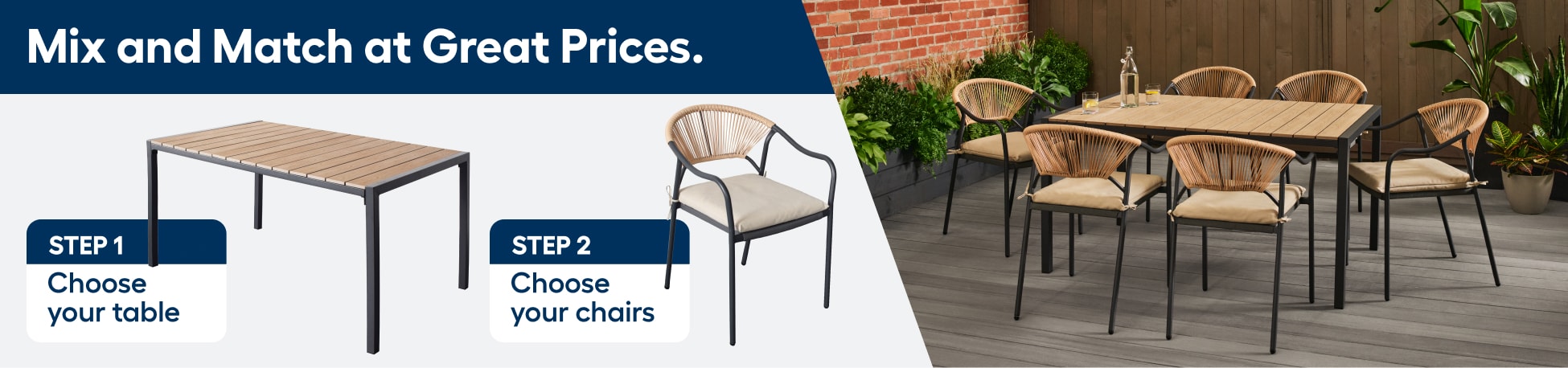 Mix and Match_Patio Furniture_Rona