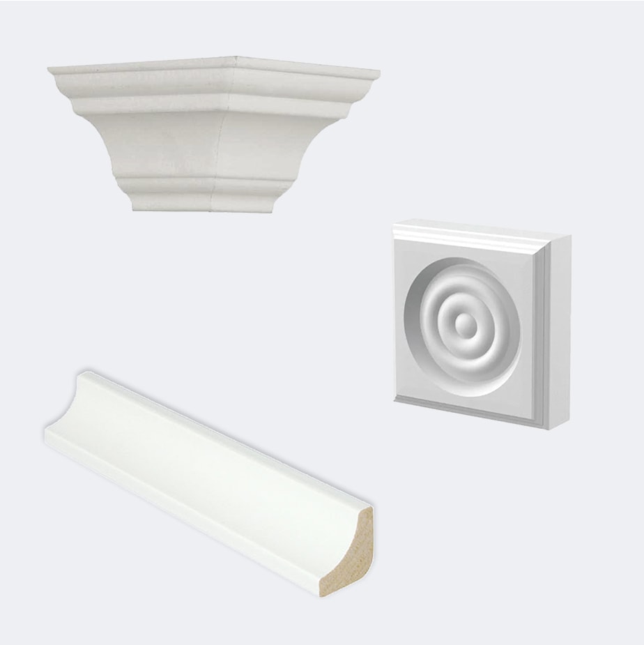 Corner and Block Moulding