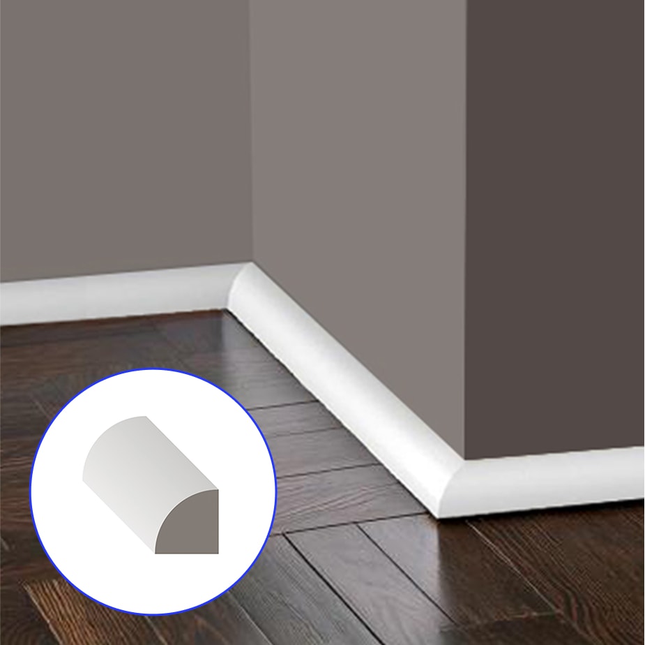 Quarter Round and Shoe Moulding