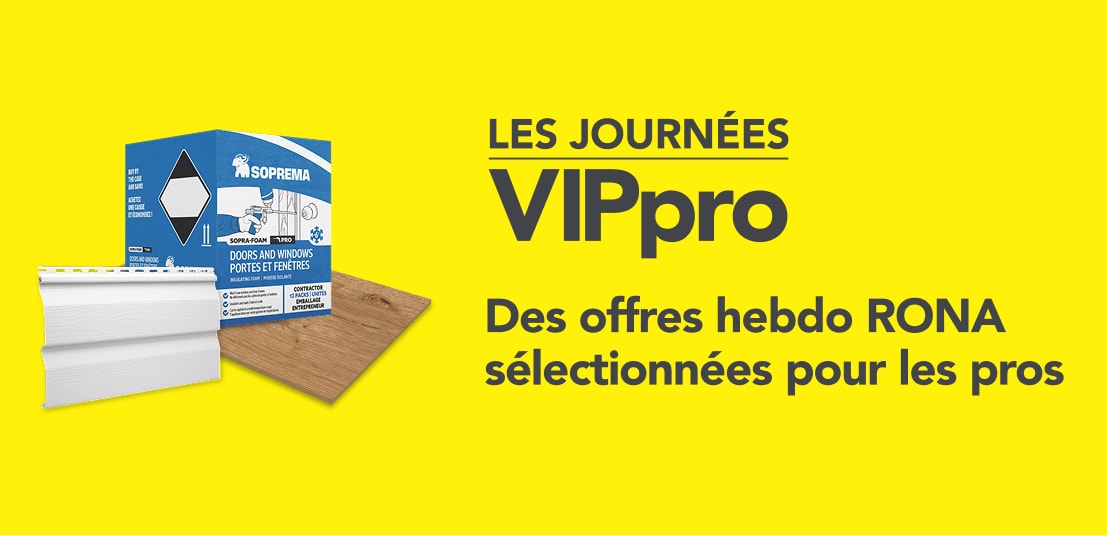 Offres hebdomadaires pour les pros
