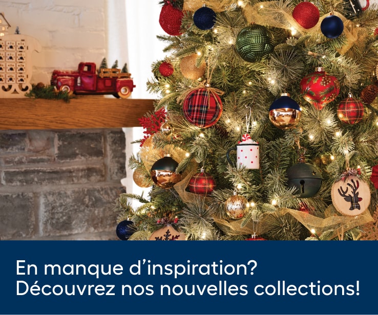 Décorations de Noël 2023 - Sapins, lumières, boules de Noël