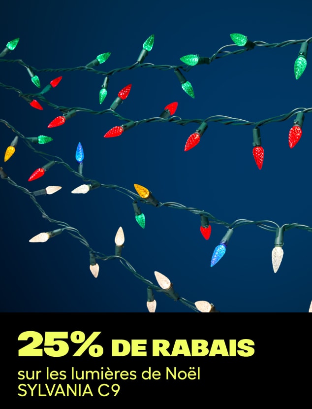 Promo Lumières de Noël sélectionnées