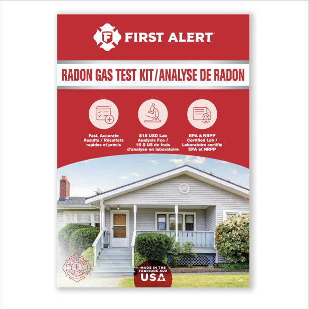 Trousse pour dépistage de radon