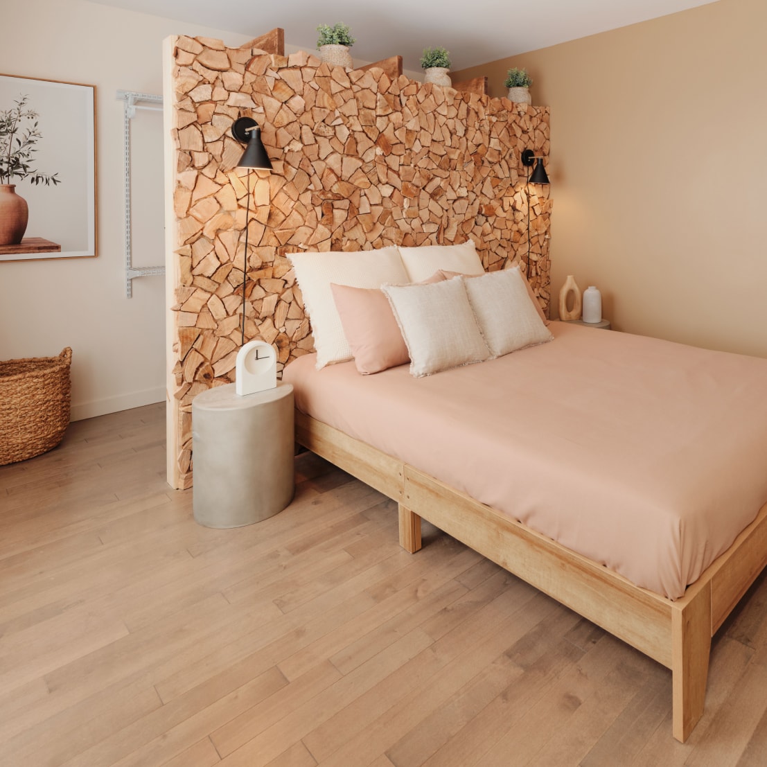 Blue team’s master bedroom Grand Chantier