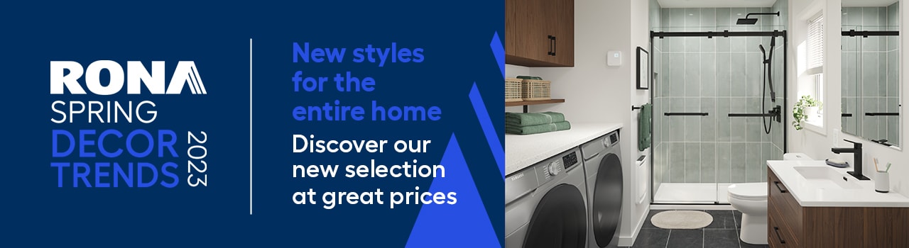 RONA spring décor trends of 2023: New styles for the entire home, discover our new selection at great prices
