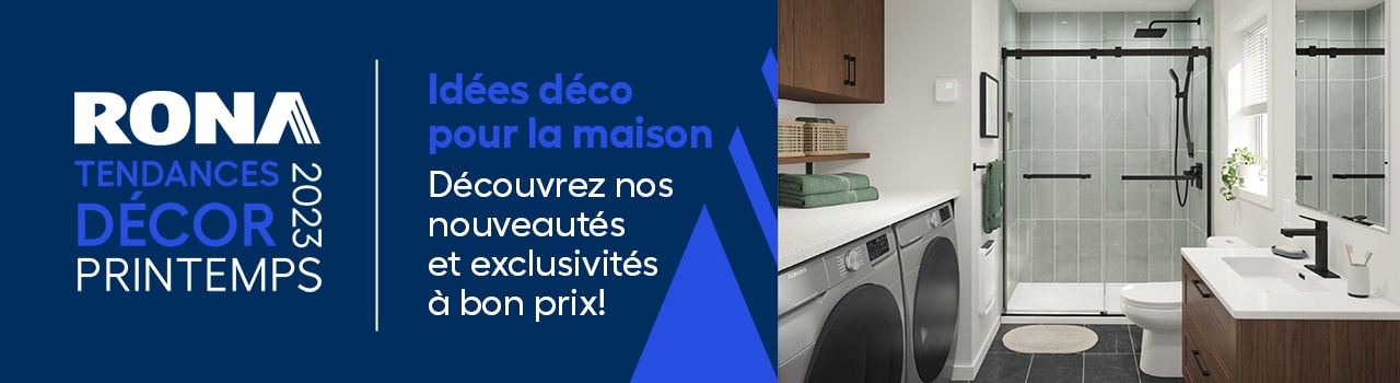 Tendances déco RONA printemps 2023: Découvrez nos nouveautés et exclusivités à bon prix!