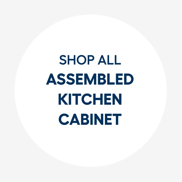 Shop all assembled kitchen cabinet