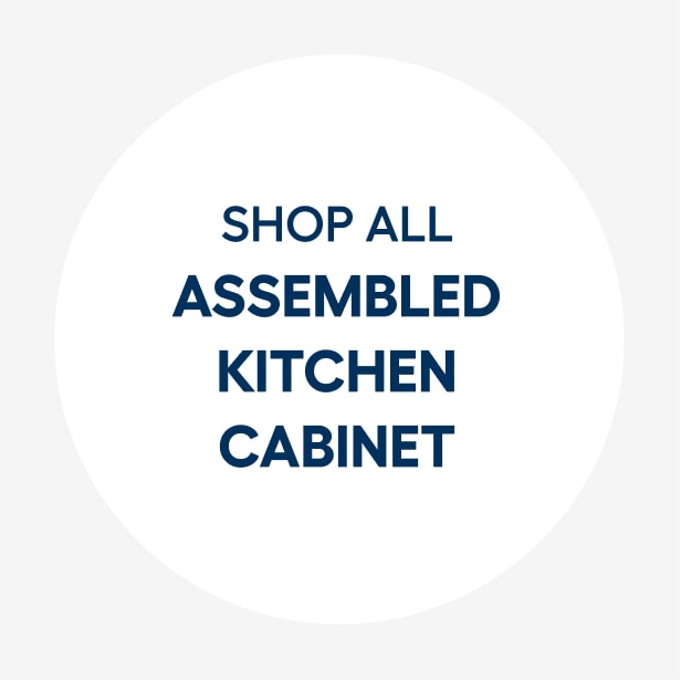 Shop all assembled kitchen cabinet