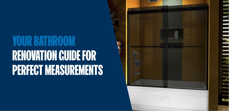 Your bathroom renovation guide for perfect measurements