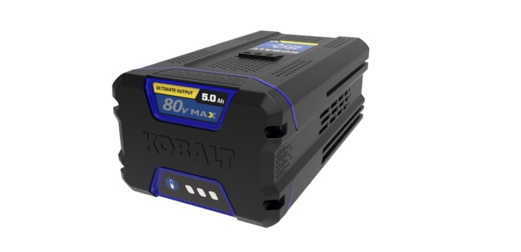 Batterie Kobalt pour outils d'extérieurs, 80 V, 5 A