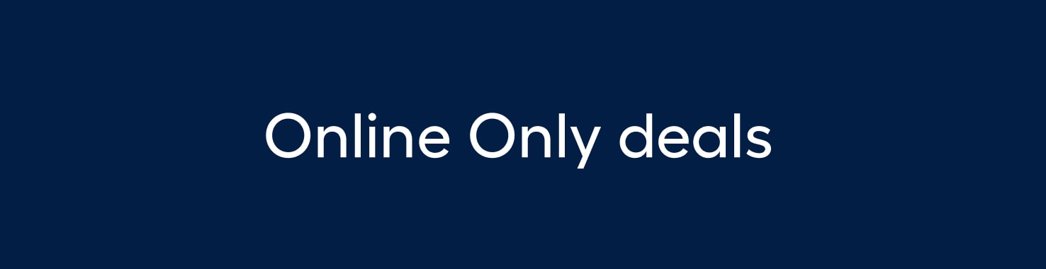Online Only deals