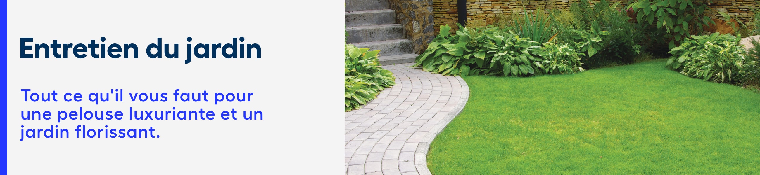 Tout ce qu’il vous faut pour une pelouse luxuriante et un jardin florissant! 