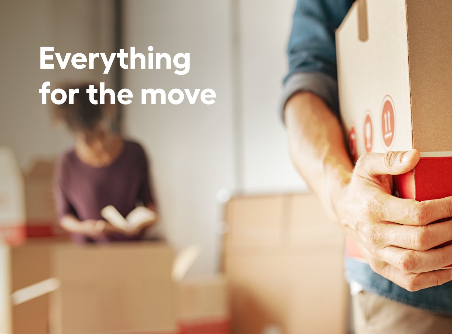 Everything for the move 
