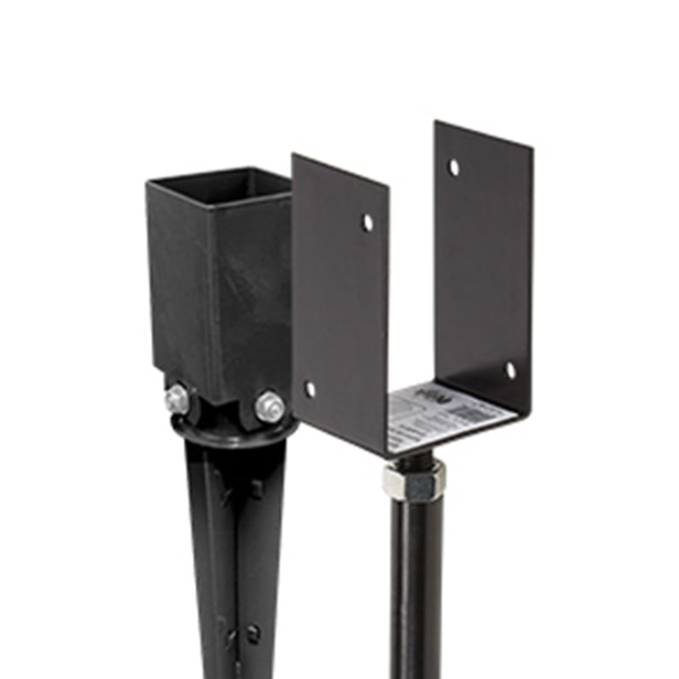 Support a poteau 4x4 Clearance